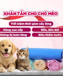 Khăn tắm Mastercare dành cho Chó Mèo