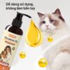 Dầu cá hồi cho Chó Mèo giảm rụng lông, giúp lông mềm mượt