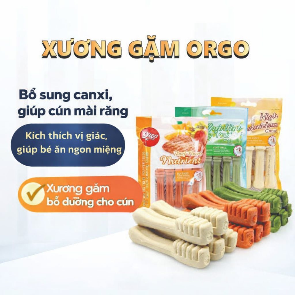 Xương gặm cho chó Orgo Xương gặm cho chó Orgo