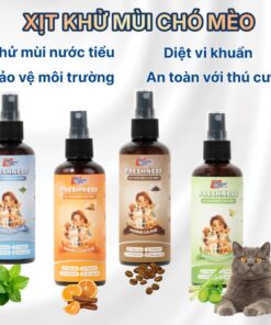 Xịt khử mùi nước tiểu chó mèo