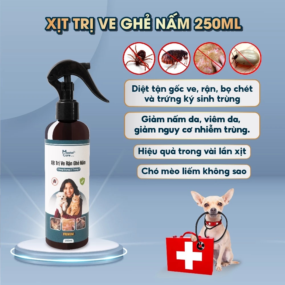 xịt trị ve rận cấp tốc cho chó mèo xịt trị ve rận cấp tốc cho chó mèo